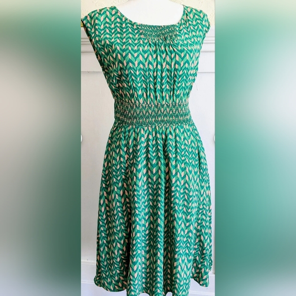 Anthropologie Dresses & Skirts - Anthropologie Maeve Evaline Smocked Dress Fully Lined Medium NWOT$120